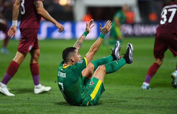 CFR CLUJ - SLAVIA PRAGA 0-1 // Nicolae Stanciu, dezamăgit: „Credeam că ardelenii sunt altfel”