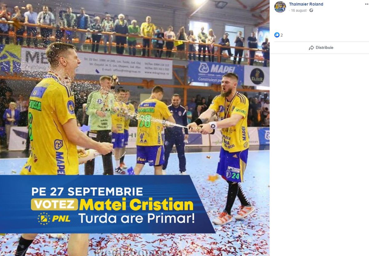 Potaissa Turda - primar PNL