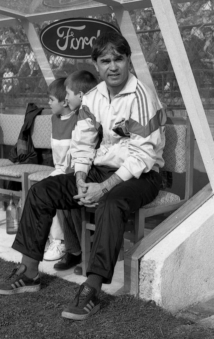 Alături de Alin Stoica şi tatăl său, la un meci cu Dinamo