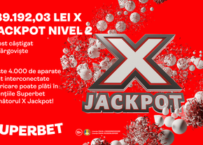 SuperCâștig la X Jackpot Nivelul 2: 189.192 de lei acordați în Târgoviște!