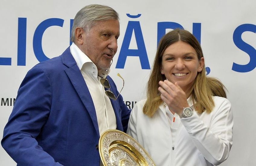 Ilie Năstase și Simona Halep / Sursă foto: Arhivă