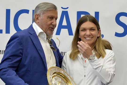 Ilie Năstase și Simona Halep / Sursă foto: Arhivă