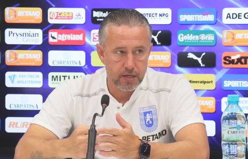 Laurențiu Reghecampf (45 de ani) a prefațat disputa dintre CS Universitatea Craiova și Gaz Metan Mediaș, din runda cu numărul 6 a Ligii 1.