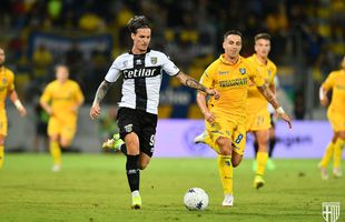 Dennis Man, gol în Frosinone - Parma! Oaspeții au comis-o imediat după înlocuirea românului