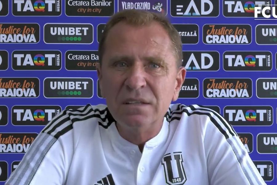 Paul Răducan a mai fost director tehnic al lui FCU 1948 / Captură FCU TV Adrian Mititelu a numit noul antrenor » Fanii sunt furioși: „Ca de obicei, bătaie de joc”