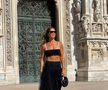 Soția lui Dan Petrescu, vacanță de senzație la Milano și Barcelona: outfit de mii de euro în pozele din Piața Domului