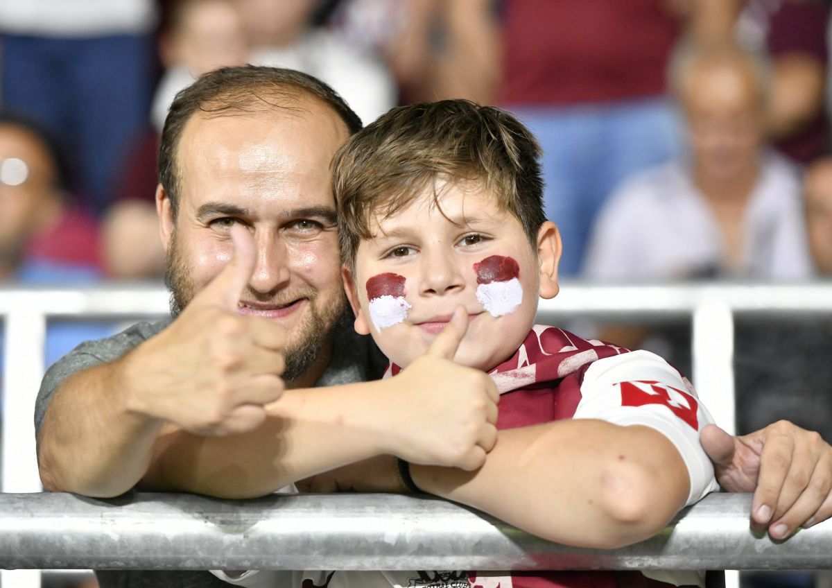 FOTO Rapid - UTA, atmosferă 20.08.2022