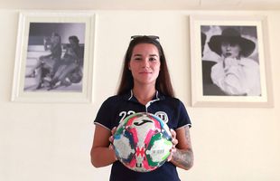 Maria Stamate, una dintre vedetele din fotbalul feminin: „Vrem să arătăm că și noi știm să jucăm”