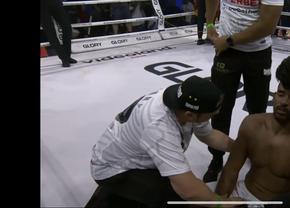 Sadic! Benny Adegbuyi, făcut KO de Jamal Ben Saddik, în main event-ul galei Glory Kickboxing 81