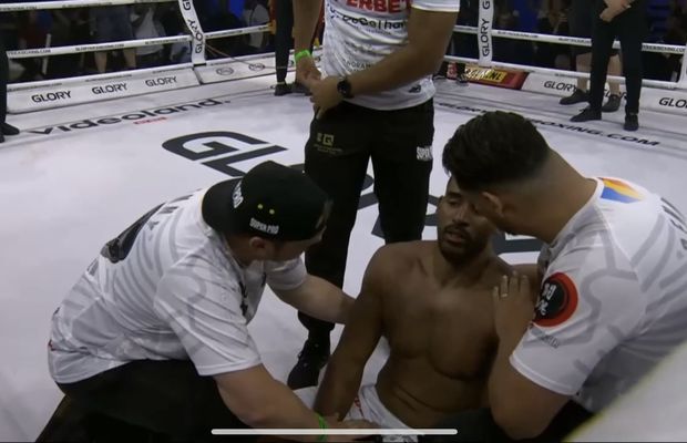 Sadic! Benny Adegbuyi, făcut KO de Jamal Ben Saddik, în main event-ul galei Glory Kickboxing 81
