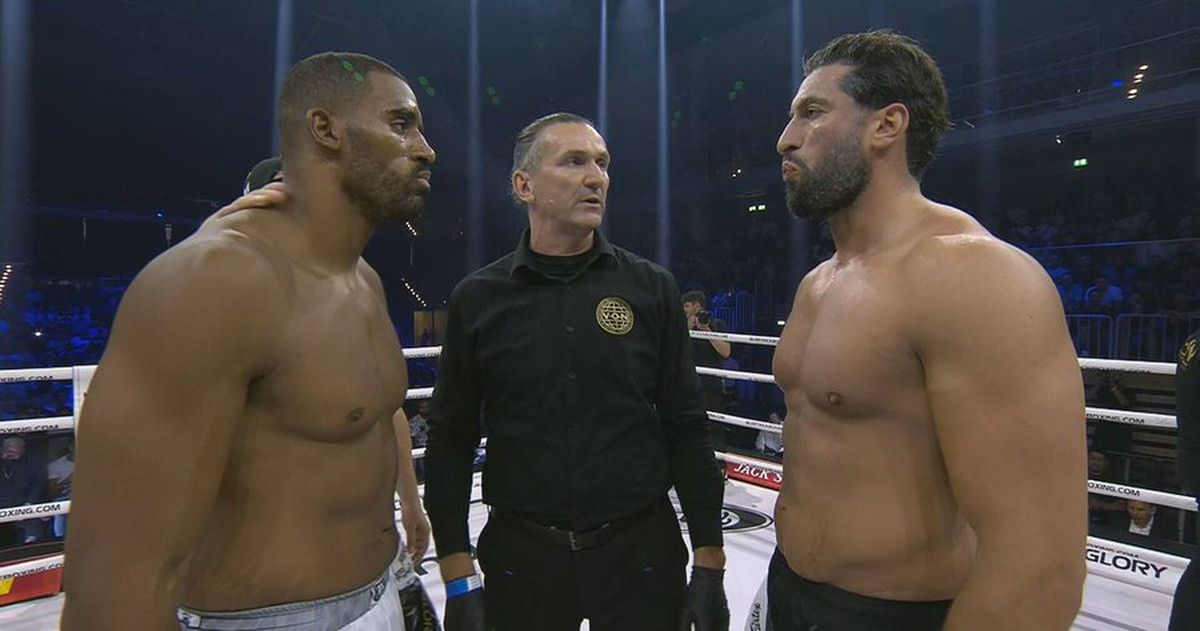 Sadic! Benny Adegbuyi, făcut KO de Jamal Ben Saddik, în main event-ul galei Glory Kickboxing 81