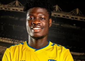 Emmanuel Yeboah, fostul jucător de la CFR Cluj, a marcat la debutul la noua echipă