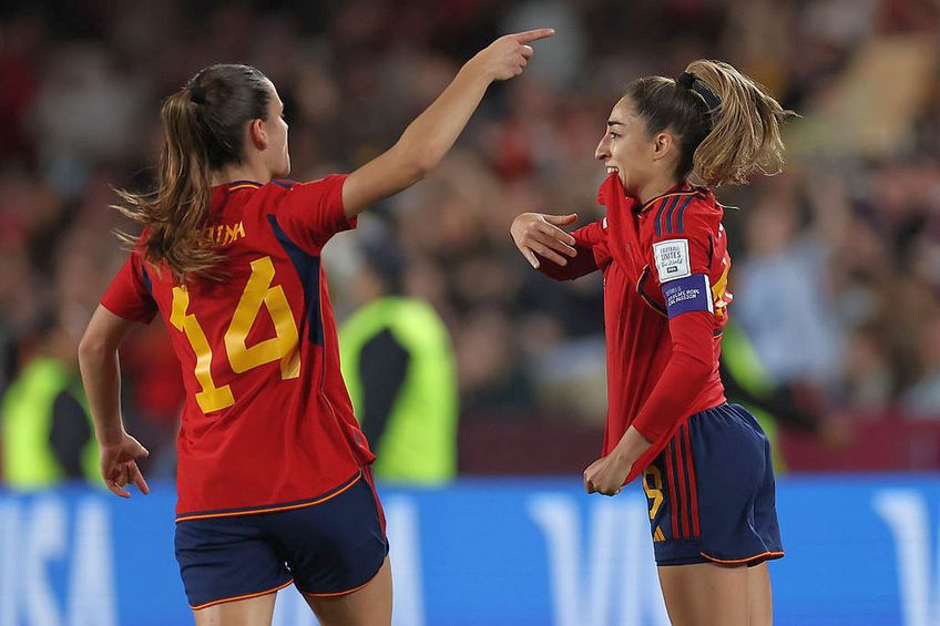 Olga Carmona Garcia, 23 de ani, fundașul stânga al lui Real Madrid, a tranșat finala Campionatului Mondial de Fotbal Feminin, Spania - Anglia 1-0. După gol, și-a ridicat tricoul pentru a afișa un mesaj special.