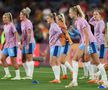 Imagini de la încălzire - Spania - Anglia, finala Campionatului Mondial de Fotbal Feminin