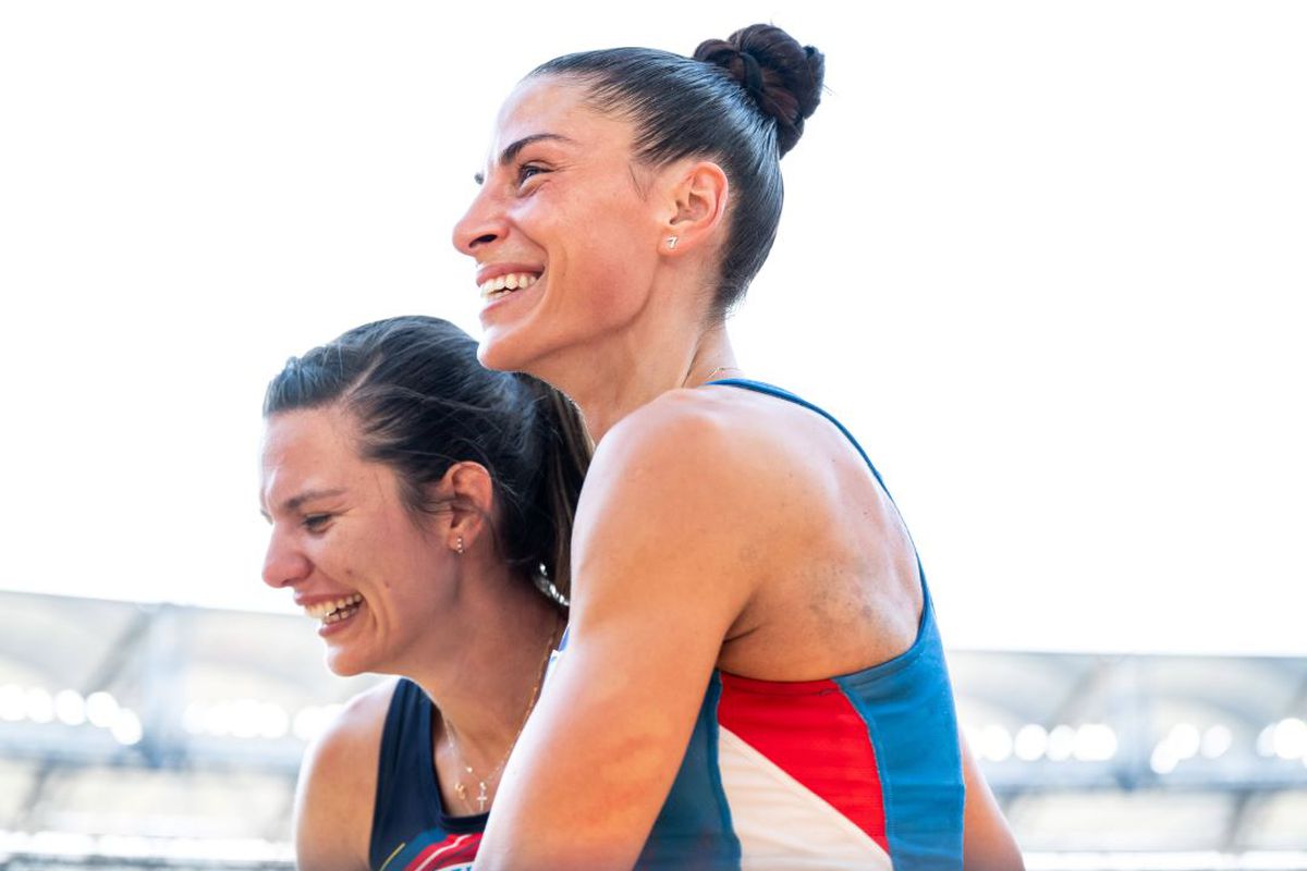 Imagini cu atleta Alina Rotaru-Kottmann, în interviul acordat Gazetei Sporturilor