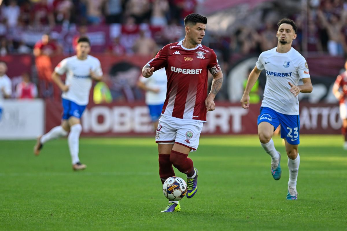 Dan Șucu, încântat de un fotbalist al Rapidului: „Modest, talentat, cu un bun simț fantastic! Cu Farul a fost seara lui și a lui Bergodi”