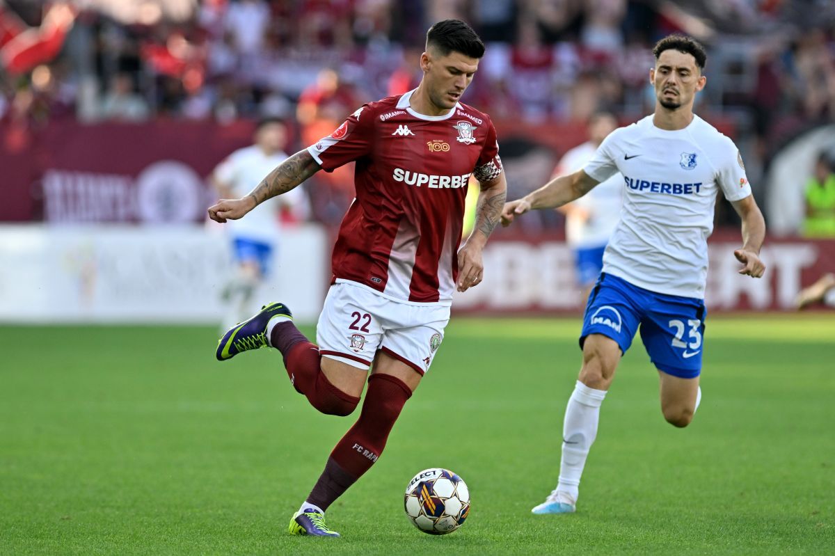 Dan Șucu, încântat de un fotbalist al Rapidului: „Modest, talentat, cu un bun simț fantastic! Cu Farul a fost seara lui și a lui Bergodi”