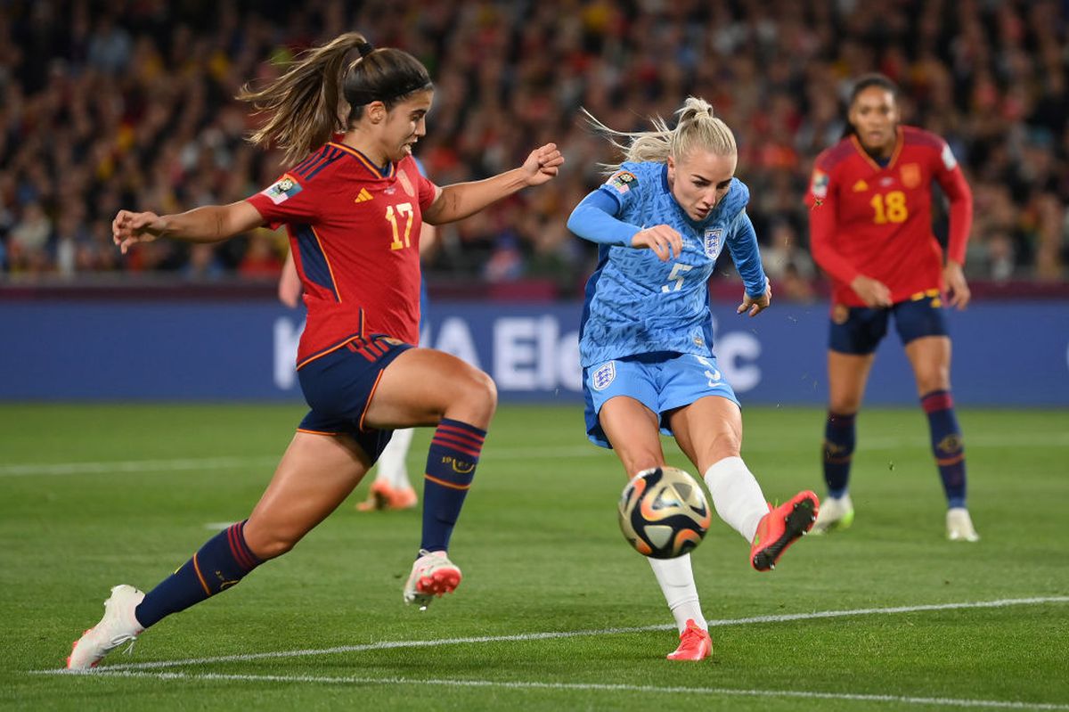 Spania - Anglia, finala Campionatului Mondial de Fotbal Feminin