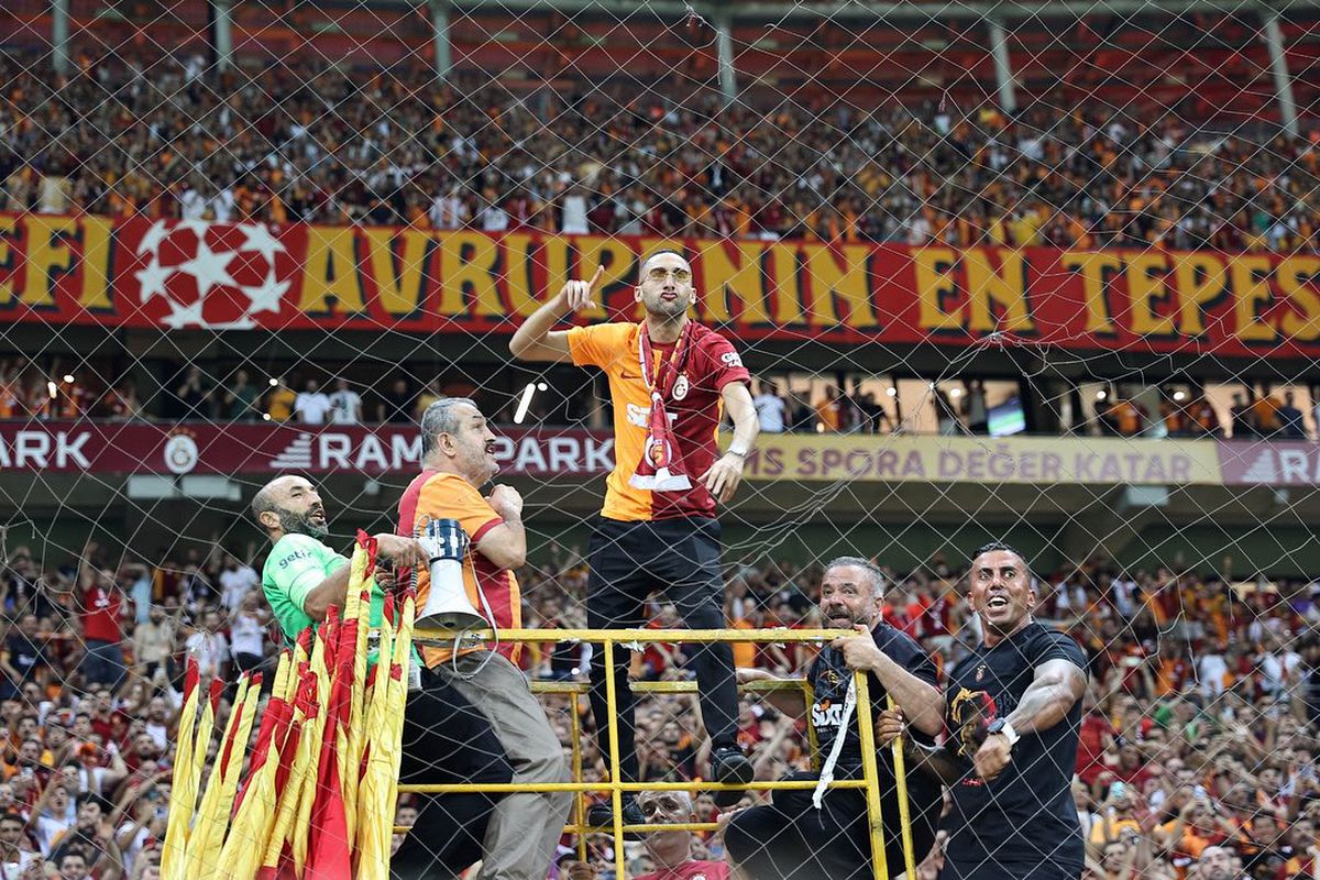 Ziyech, prezentare de senzație la Galatasaray