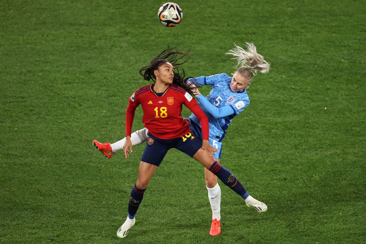Spania - Anglia, finala Campionatului Mondial de Fotbal Feminin