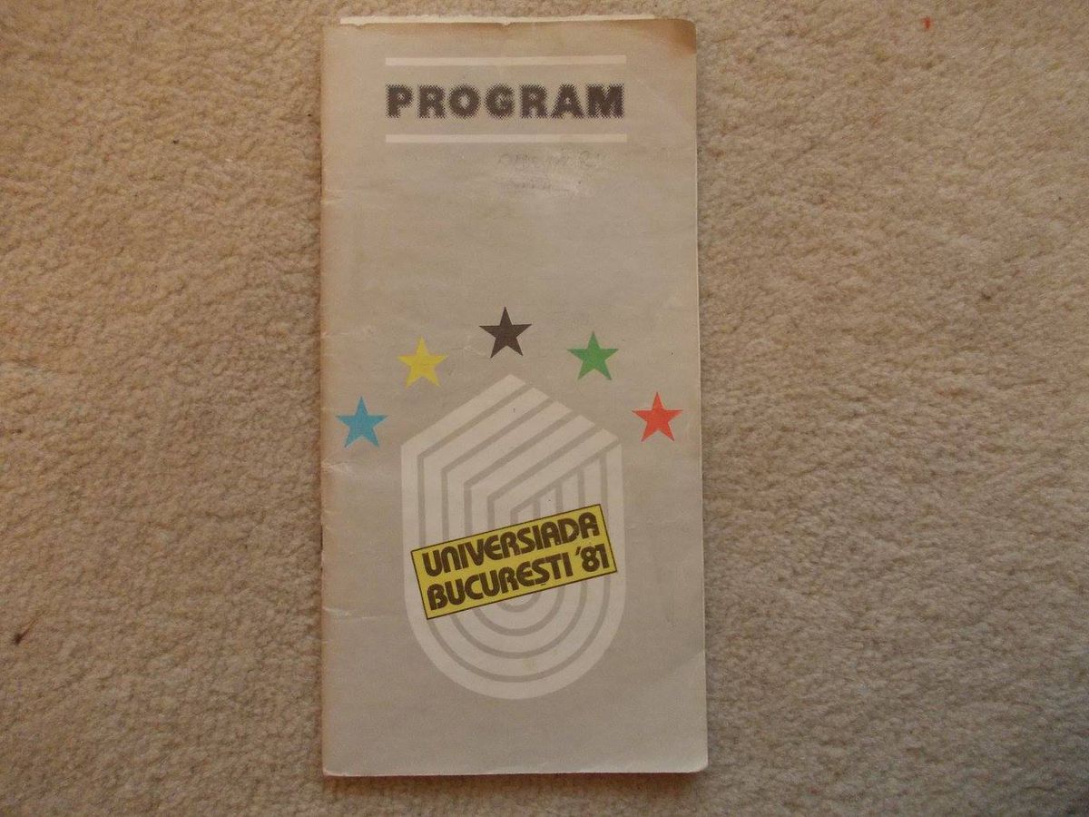 Universiada 1981 - foto: Arhiva Gazetei Sporturilor