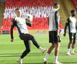 Au dat buzna în scenografia scoțienilor! FCSB, antrenament oficial pe stadionul special al lui Aberdeen: Marea Nordului, la 300 m de peluză
