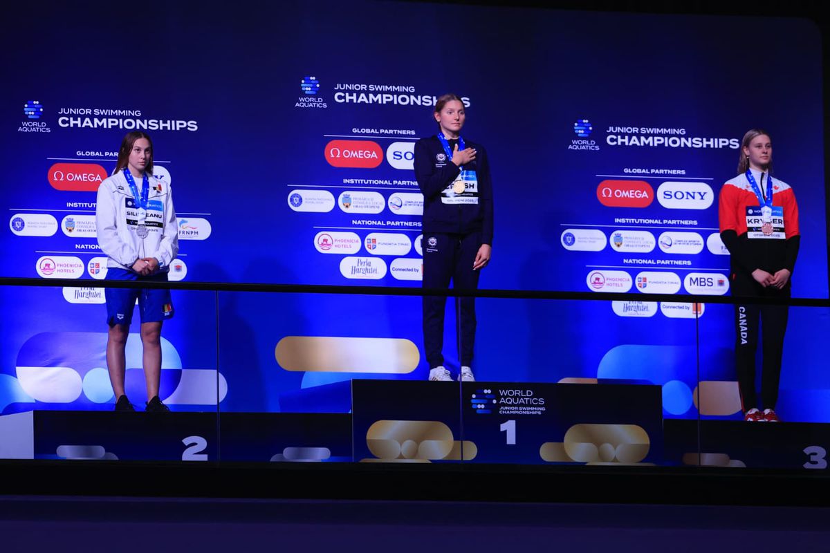 Daria Silișteanu, medalie de argint