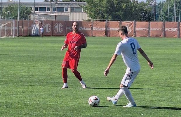 Denis Alibec a revenit AZI pe gazon! Primul meci jucat de atacantul FCSB-ului după o pauză de 3 săptămâni