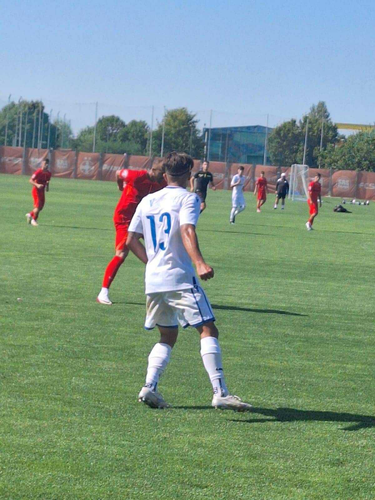 Denis Alibec a jucat miercuri pentru FCSB II într-un amical cu Unirea Bascov