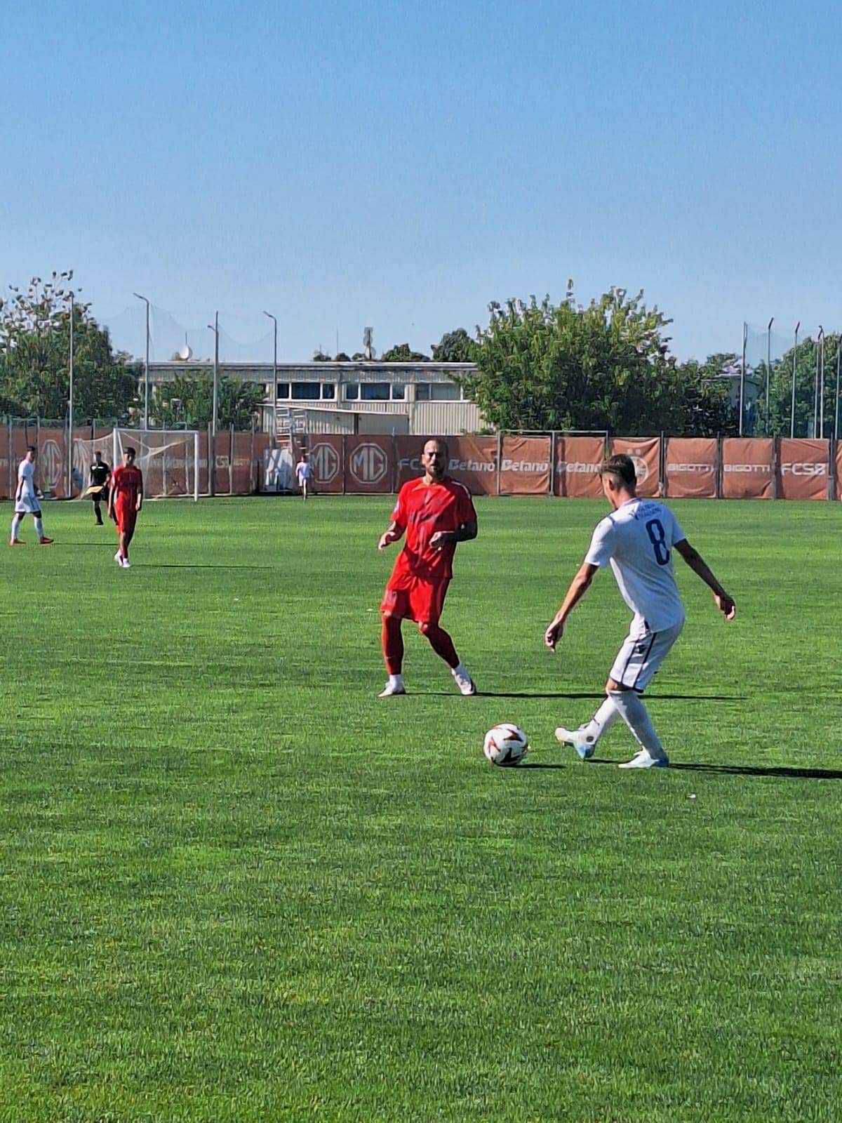 Denis Alibec a jucat miercuri pentru FCSB II într-un amical cu Unirea Bascov