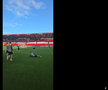 Au dat buzna în scenografia scoțienilor! FCSB, antrenament oficial pe stadionul special al lui Aberdeen: Marea Nordului, la 300 m de peluză