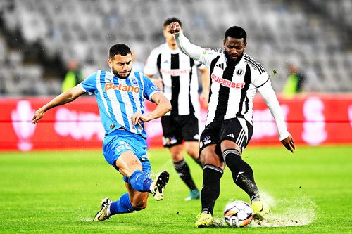 Mamadou Thiam, în acțiune pentru U Cluj // foto: Imago Images