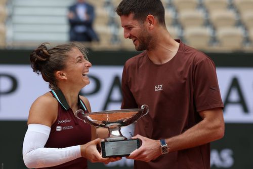 Sara Errani și Andrea Vavassori / Foto: Imago