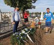 Pancu, Cristea și Onofraș la mormântul lui Ionuț Popa
