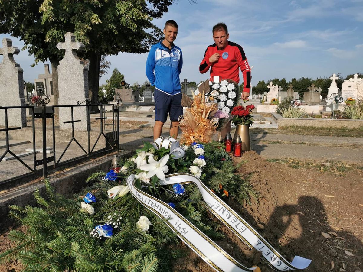 Pancu, Cristea și Onofraș au depus flori la mormântul lui Ionuț Popa: „Și-au amintit cum le descrețeai frunțile cu replicile pline de umor”