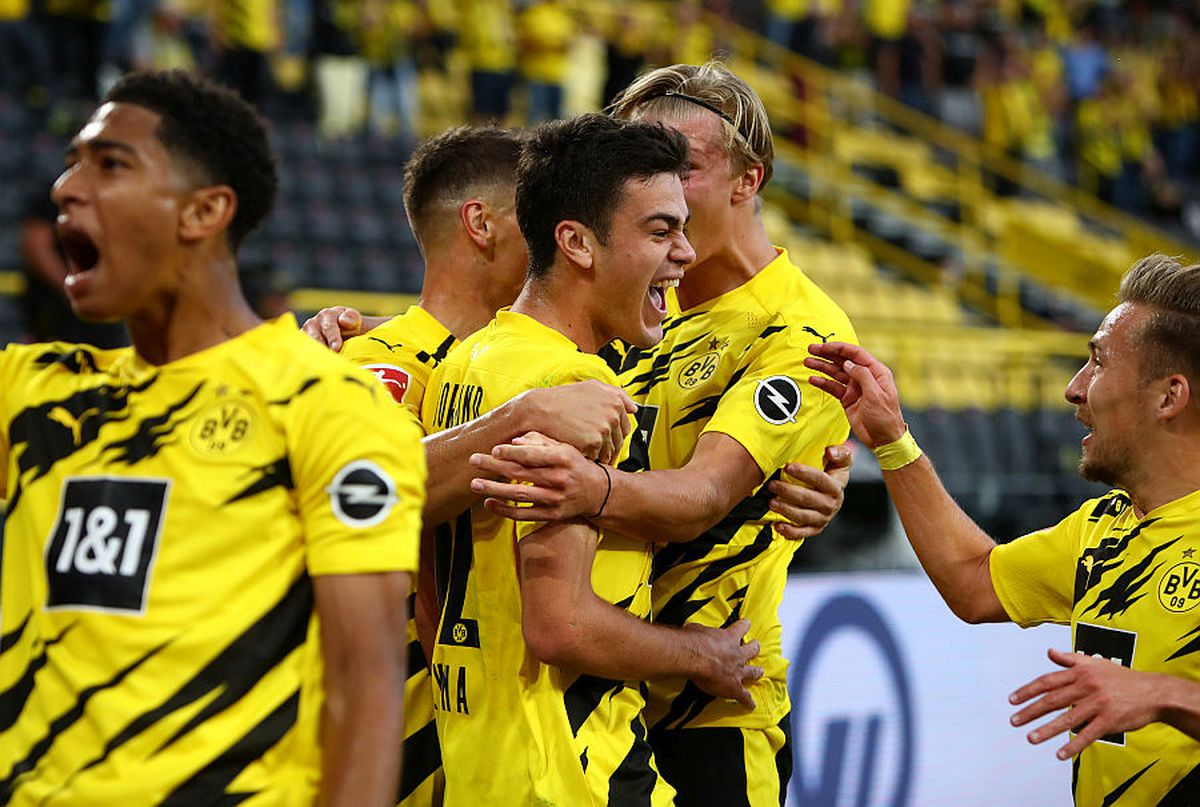 FOTO „Patru mustangi sălbatici”: Borussia Dortmund a răspuns spectaculos după show-ul lui Bayern! Haaland, Sancho, Reyna și Bellingham au impresionat