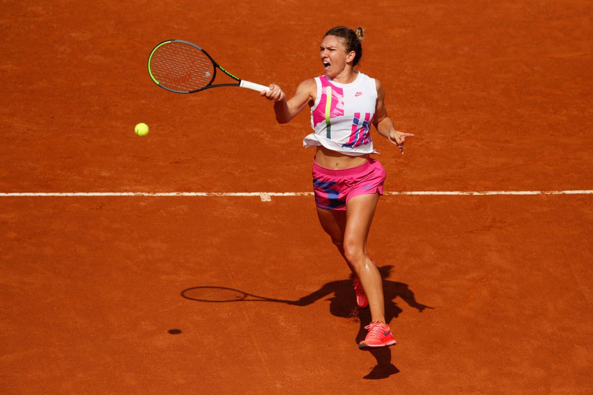 VIDEO + FOTO Simona Halep e în finala de la Roma! Victorie spectaculoasă cu Garbine Muguruza