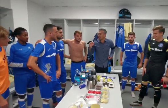 UTA - POLI IAȘI 2-3. VIDEO Imagini rare din vestiar » Discursul lui Daniel Pancu, după „thriller-ul” de la Arad: „Bă, la fotbal nu există frică!”