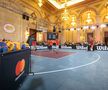 Sala Unirii din Palatul Parlamentului, transformată în teren de baschet! » România, în semifinalele FIBA 3x3 World Finals