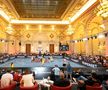 Sala Unirii din Palatul Parlamentului, transformată în teren de baschet! » România, în semifinalele FIBA 3x3 World Finals