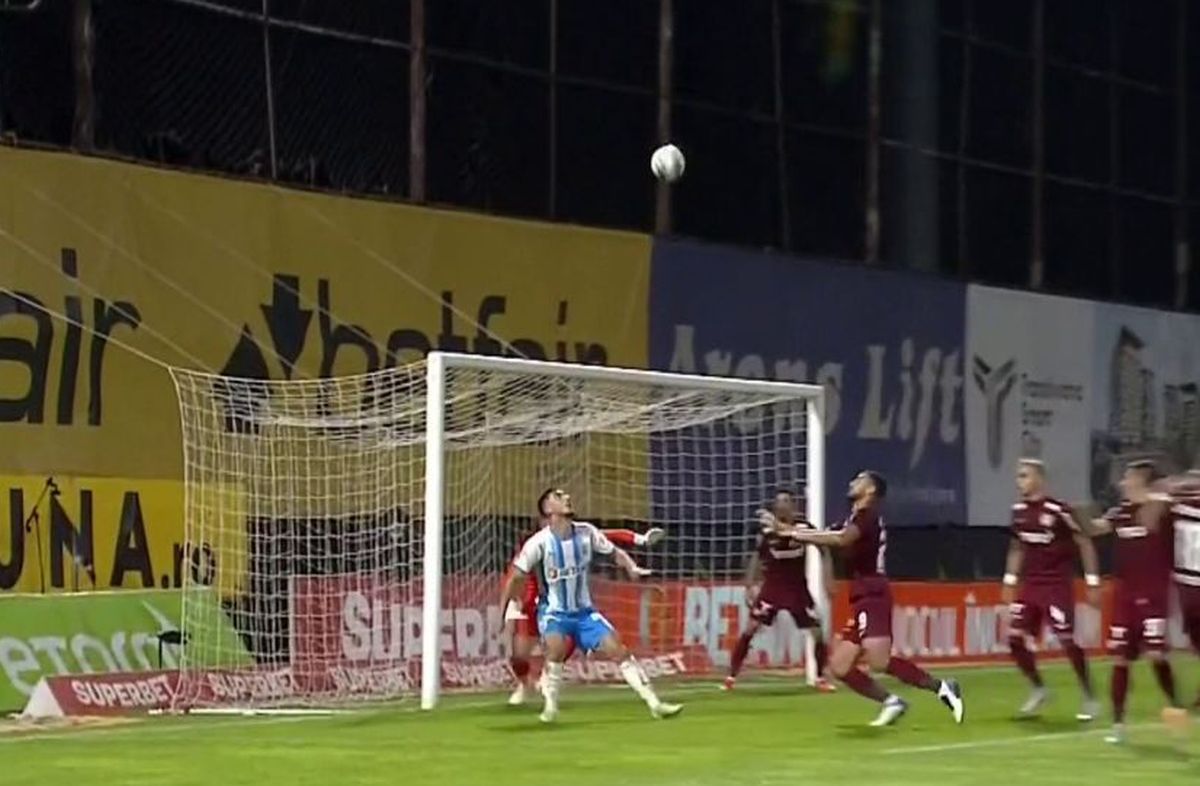 A uitat unde e poarta! Andrei Ivan, moment incredibil în CFR Cluj - CSU Craiova
