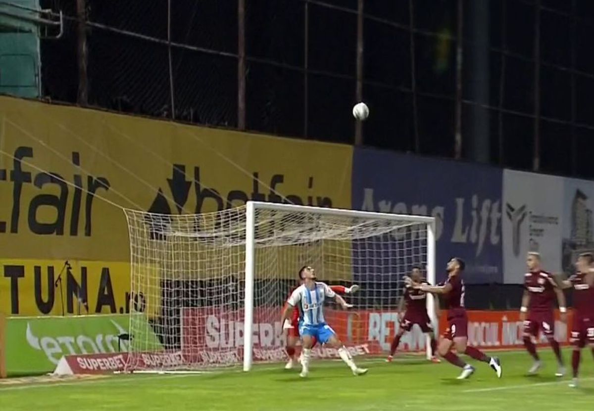 A uitat unde e poarta! Andrei Ivan, moment incredibil în CFR Cluj - CSU Craiova