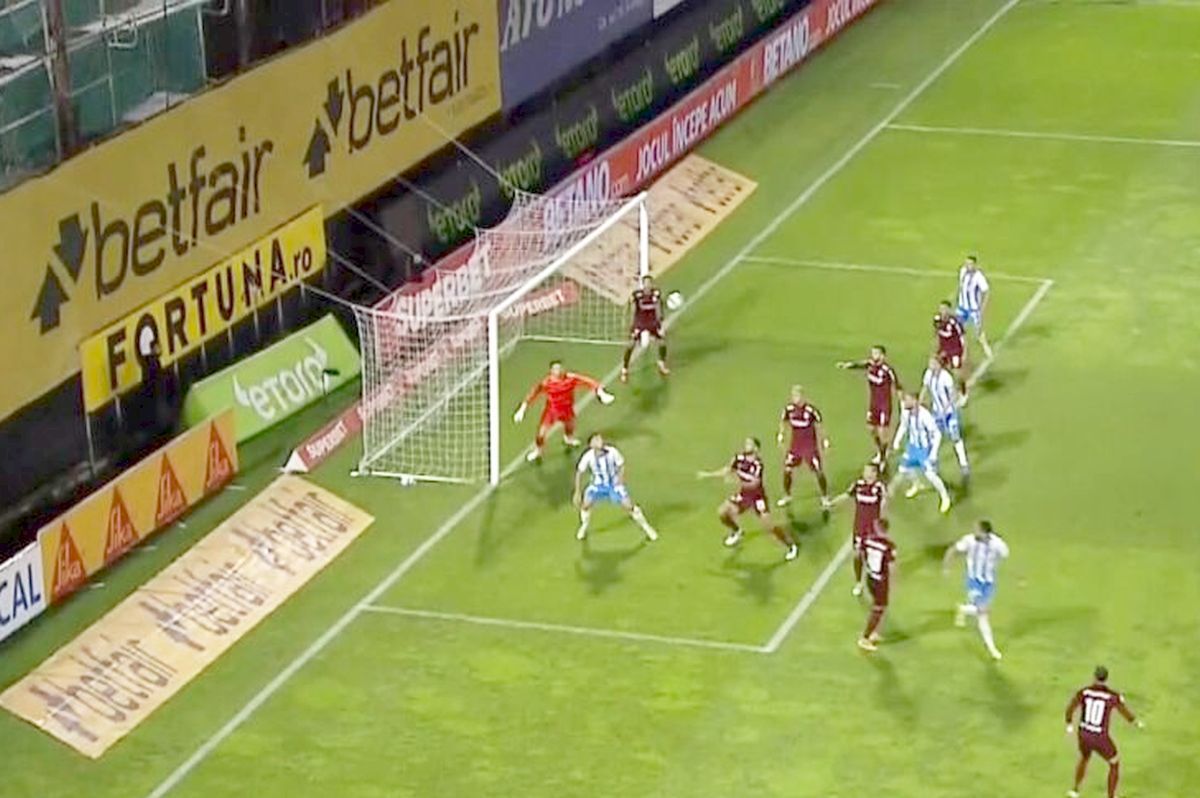 A uitat unde e poarta! Andrei Ivan, moment incredibil în CFR Cluj - CSU Craiova