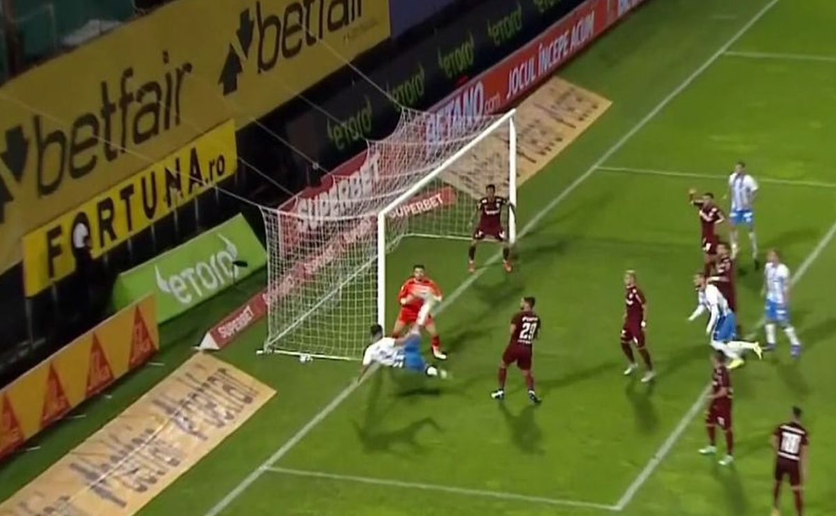 A uitat unde e poarta! Andrei Ivan, moment incredibil în CFR Cluj - CSU Craiova