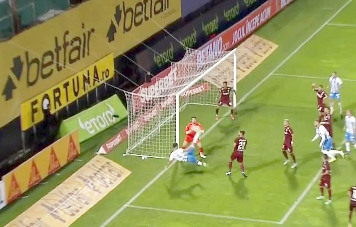 A uitat unde e poarta! Andrei Ivan, moment incredibil în CFR Cluj - CSU Craiova