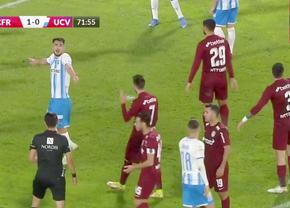 Marcel Bîrsan a comis-o! Penalty nedat și roșu neacordat în CFR Cluj - CS Universitatea Craiova 1-0