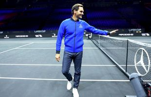 Roger Federer nu joacă la simplu în evenimentul de retragere, Laver Cup 2022