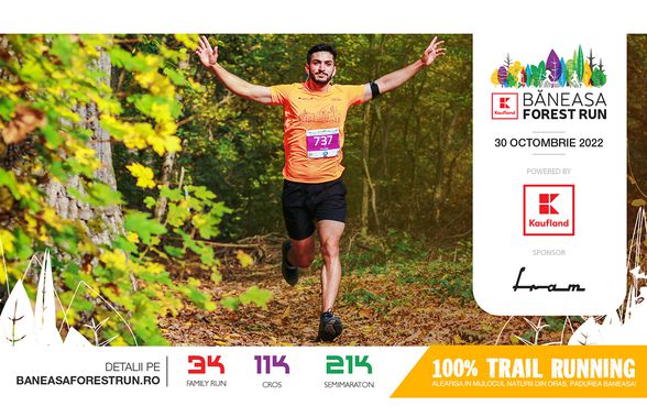 Kit senzațional la Băneasa Forest Run din 30 octombrie