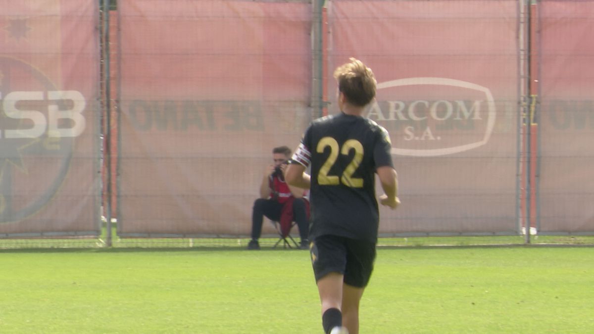 Dan Șucu jr. în Rapid - FCSB 2-6 în Liga de Tineret