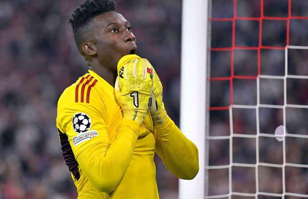 Andre Oh NU! Portarul de 52 de milioane al lui Manchester United a gafat rușinos la Munchen